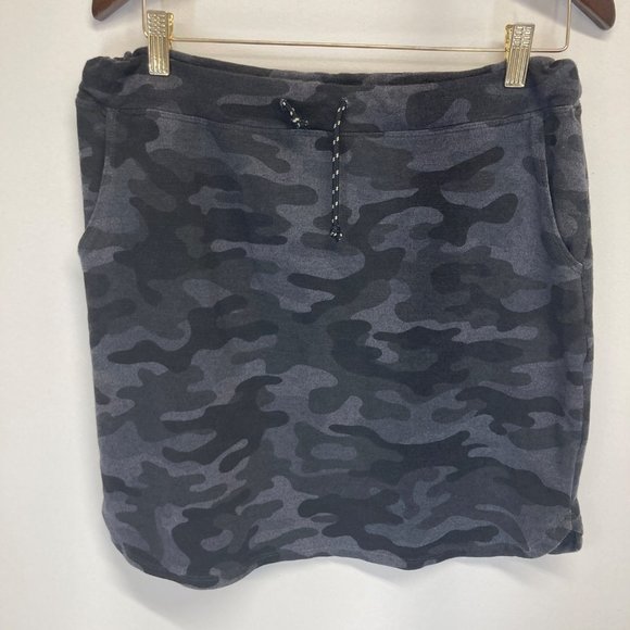 Sundry black gray camo skirt 3 - Picture 2 of 10